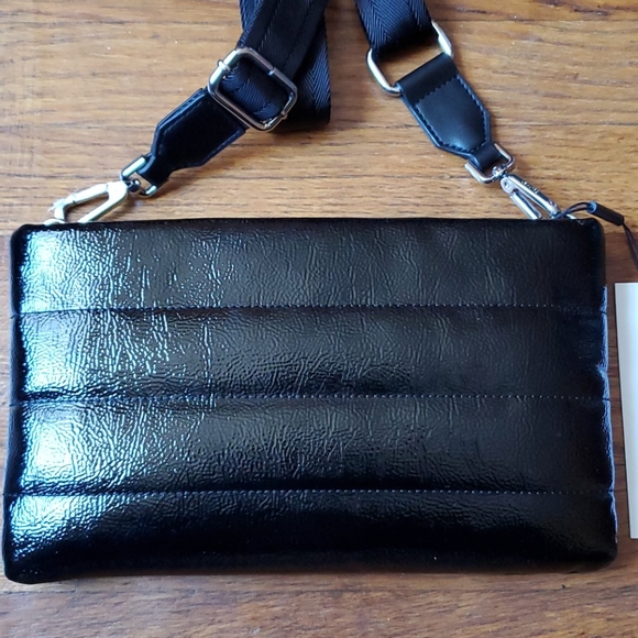 Calvin Klein Quilted Patent Crossbody - Picture 6 of 9